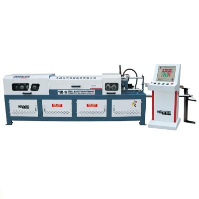 China Construction projects front and pull rear double control hydraulic straightening and steel bar cutting machine for sale