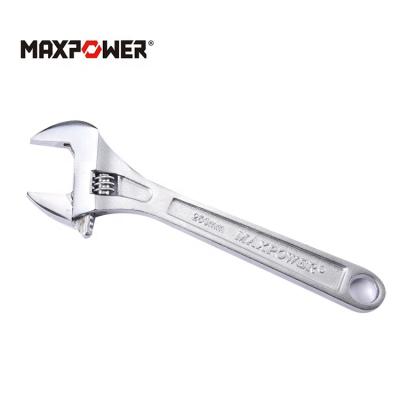 Chine High Quality Industry Grade CRV Maxpower Brand CRV Wide Opening Heavy Duty Adjustable Wrench Set à vendre