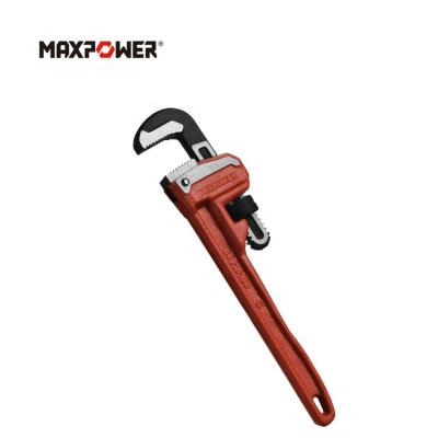 China Hot Sale Multifunctional Adjustable Industrial Grade Heavy Duty Cast Iron Pipe Wrench for sale