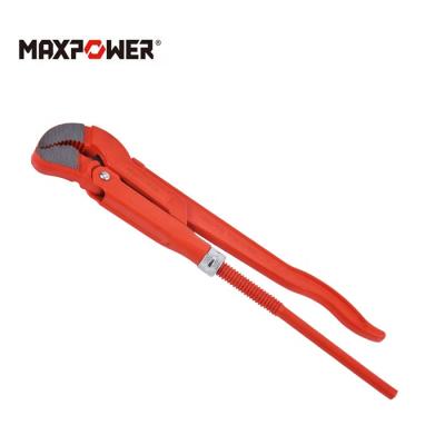 China Forging steel Maxpower brand factory direct sales maxpower drop forged Swedish type pipe wrench s carbon steel type zu verkaufen