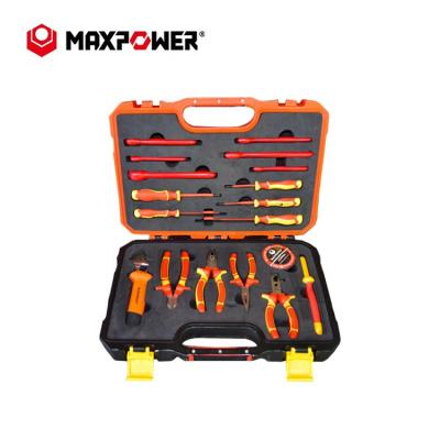 Китай CE60900 Maxpower Brand VDE 19PCS High Quality 1000v Insulated Electrical Power Maintenance Tool Kit продается