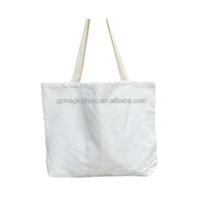 China Empty Recyclable Sublimation Canvas Tote Bag New Shopping Tote Bags for sale