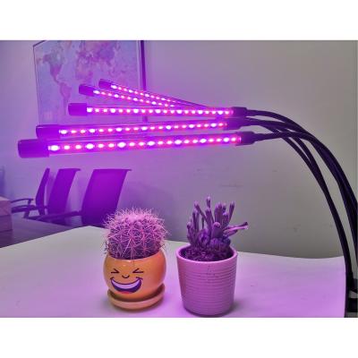 China Indoor LED Grow Light Full Spectrum Clip Lamp Flexible Growing Lamp For Plants Seedling for sale