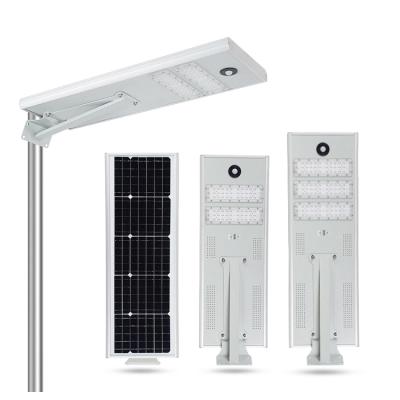 China High Lumen Solar Street Light High Lumen Road Project 100W 120W Outdoor Lighting Solar Street Light for sale