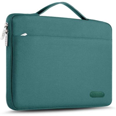 China Lightweight With Handle Laptop Case Sleeve 13 15.6 Inch With Handle , 360Protective Computer Cover Bag Polyester Material Fit For Macbook Air/por for sale