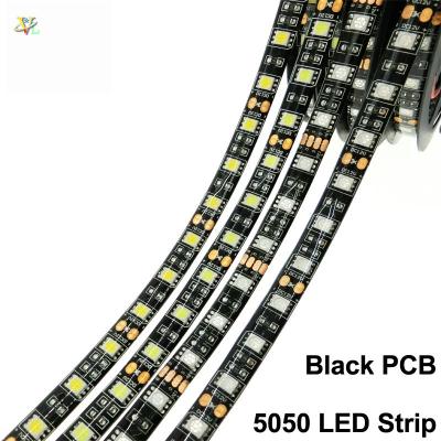 China Festival 12VDC Black Board IP65 Waterproof 60led 5050 Led Strip Light As Atmosphere Lighting for sale