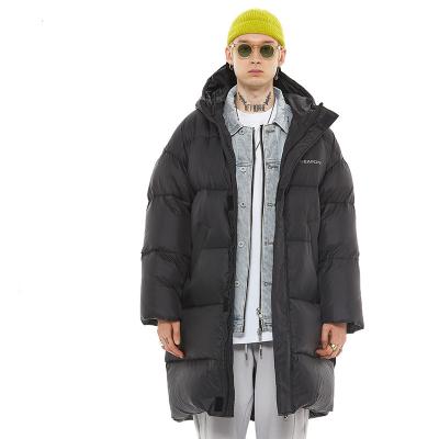 China Anti-Wrinkle Wholesale Custom Long Parka Coat Warm Anorak Outwear Bubble Down Stripper Coat Winter Men's Jacket for sale