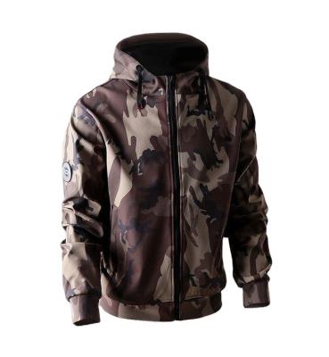 China QUICK DRY custom army softshell jacket coat custom tactical military men's camo camo jacket for sale