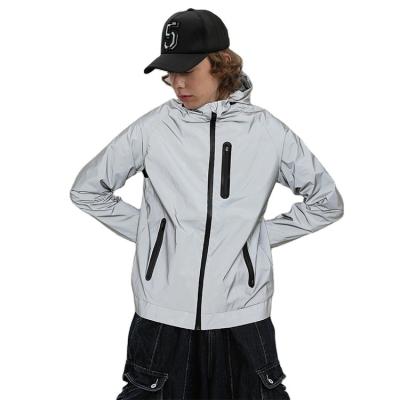 China ODM QUICK DRY LOGO Male custom made plus size waterproof bomber outdoor mens anorak winter reflective jackets for sale