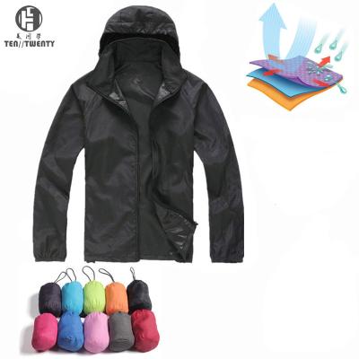 China Multicolor QUICK DRY Lightweight Raincoat Raincoat Men Women Waterproof Rain Jacket Coats for sale