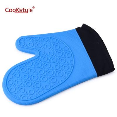 China Amazon Disposable Hot Products Stitched Liner For Microwave Cooking BBQ Grill Cloth Professional Silicone Oven Mitts for sale