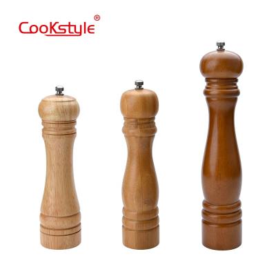 China China Product Best Sustainable Selling Wooden Salt and Pepper Grinder Set for sale