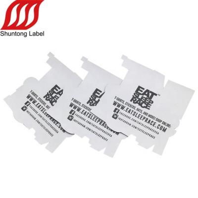 China Private Label Waterproof Advertising QR Code Sticker Sheet Logo Labels For Company Product Packing for sale