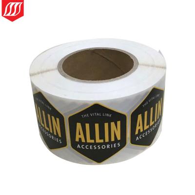 China Waterproof Private Design Product Labels Manufacturer Self Adhesive Vinyl Sticker Roll ,Custom Printing Logo Stickers for sale