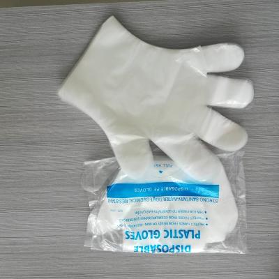 China Disposable HDPE Plastic Cleaning Glove for sale