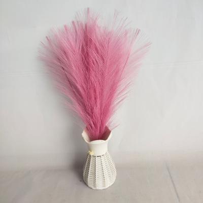 China Wholesale Price Artificial Pampas Grass Small Artificial Pampas Grass Floral Arrangement For Home Decoration for sale