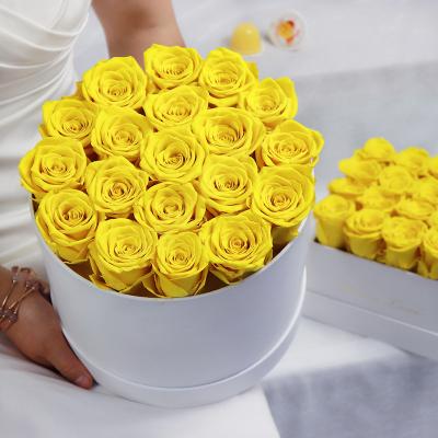 China Preserved Roses Wholesale A Grade 50 Colors Eternal Immortal Infinity Stabilized Forever Preserved Roses In Gift Box Perfect Valentines Day Gift for sale