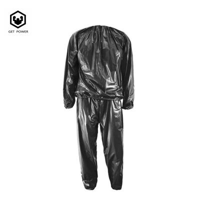 China For Cheap Exercise PVC Sauna Suit Wholesale Sliver Men And Women Sauna Suit For Lose Weight Sports for sale