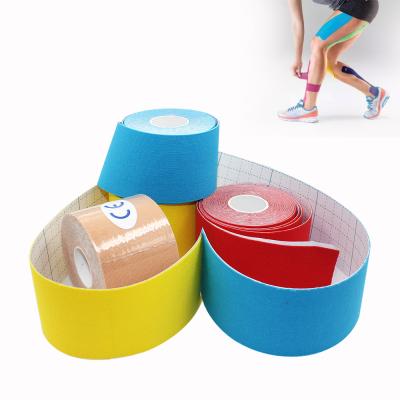 China New sport product sports kinesiology elastic therapeutic tape safty hot selling sports tape, cotton sports tape for sale