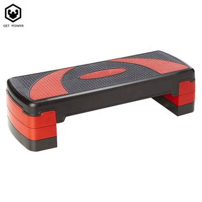 China Gym Aerobic Cheap Aerobic Equipment Bodybuilding Adjustable Step Board Adjustable Aerobic Step for sale