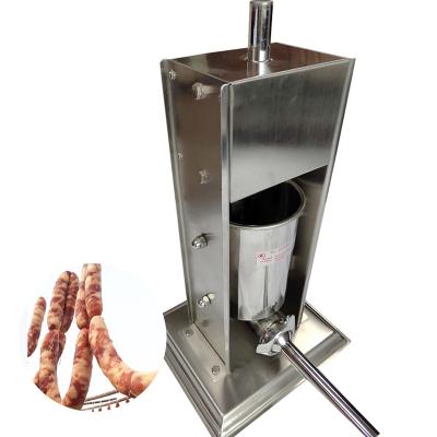 China Sausage Processing Industrial Commercial Vertical Sausage Stuffer Stainless Steel Vertical Manual Enema Machine for sale