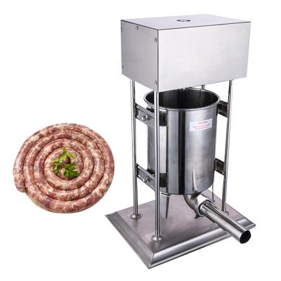 China Sausage Processing Industrial Factory Electric Sausage Stuffer/High Quality Sale For Industrial Sausage Stuffer Enema Machine for sale