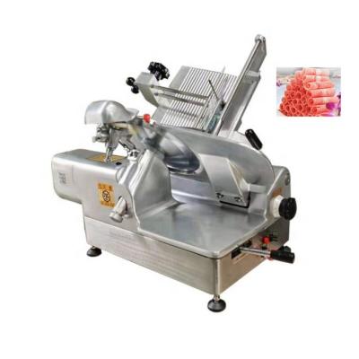 China Full Automatic Commercial Meat Processing Equipment Restaurant Hotel Kitchen Lamb Meat Supply Roll Slicer Frozen Slicer for sale