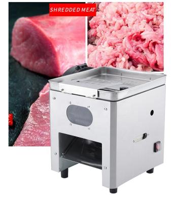 China Portable Multifunctional Desktop Industrial Rotary Chopper Meat Processing Equipment Pork Blade Meat Cutter Slicer Machine for sale