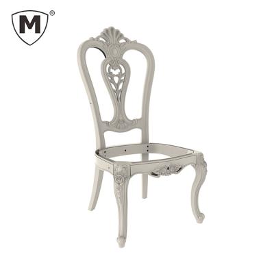 China Waterproof High Back Dining Elegant Dining Chair For Heavy People for sale