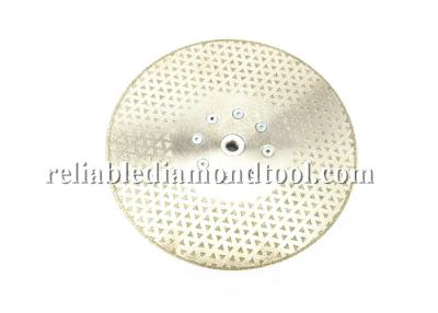 China 9 Inch Diamond Cutting Disc ,  Electroplated Diamond Blade Nickel Coating for sale