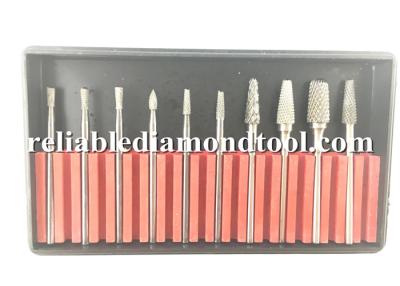 China Broca dental 10 PCS/sistema del diente 45m m del laboratorio de Burs del carburo del acero de tungsteno en venta