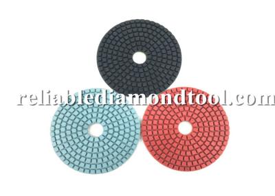 China Diamond Grit Polishing Pads ISO TUV 4 Inch Buffing Pads Working With Water for sale