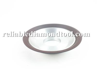 China 240 Grit Flat 1A1 Diamond Resin Bond Grinding Wheel Flaring Cup HXRB001 for sale