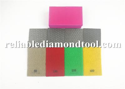 China Diamond Hand Polishing Pad For Granite Marble Concrete Flooring for sale