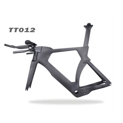 China Time Trial Bikes Miracle Hot Selling Full Carbon TT Bike Frame, New Design AIR Miracle Time Trial Bicycle Frame, Carbon TT Bike for sale