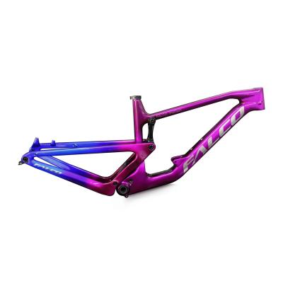 China Mountain Bikes 29er Thrust 12*148mm All Mountain Bike Full Suspension AM MTB Bike Frame FS831 Carbon Bicycle Frame for sale