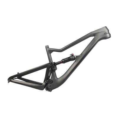 China 29er Mountain Bikes Full Suspension Mountain Bike Frame Enduro Carbon Frame FS830 for sale