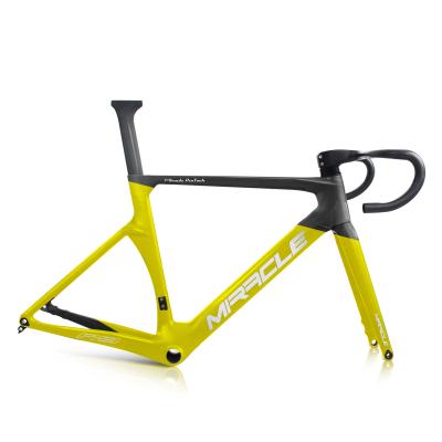 China Road Bikes Top 2022 Version By Axle Disc Carbon Frame Carbon Road Bike Frame Bicycle Frame for sale