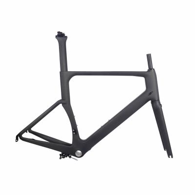 China Road Goes Bike 2020 Latest Design Carbon Road Frame Bike Air Frame Road Carbon Frame Bike Parts Bycicle Accessories for sale