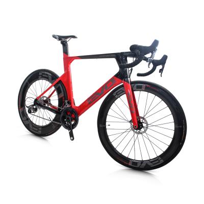 China High quality full carbon fiber carbon fiber disc road bicycle, S-R-A-M full force 2*11S full bike for sale