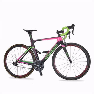 China Road Bikes High Quality Carbon Bike, T700 Full Carbon Fiber Road Complete Bike, Road Racing Bicycle AERO carbon for sale