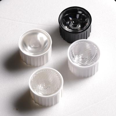 China LIGHTING Diameter 20mm 8 Degree Beam Angle PMMA Single Lens Wall Seal Narrow Lens for sale