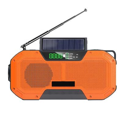 China Amazon PORTABLE Torch 3 in 1 Emergency Hand Crank Generator Wind Dynamo Powered Solar Radio Fm/am ER20PRO for sale