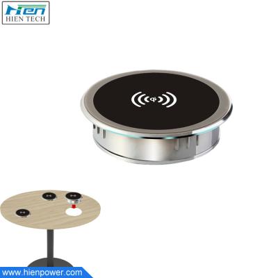 China Mobile Phone Trending Products Furniture Furniture Hot Qi 5W Wireless Charger Coffee For Mobile Phone for sale