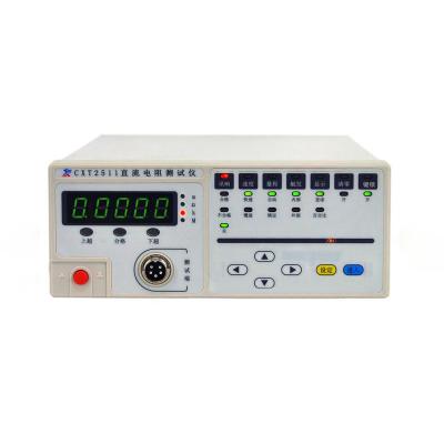 China CXT2511 Low DC resistance tester for measuring micro Euclide contact resistance CXT2511 for sale