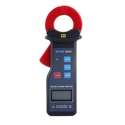 China ETCR6200 New Energy Vehicle Electric High-speed Railway AC/DC Leakage Current Digital Display Clamp Ammeter ETCR6200 for sale