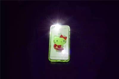 China night light tpu case for iphone 6,animal design,transparent TPU material,anti-dust,fashion design for sale