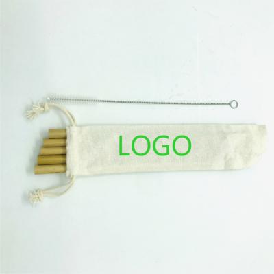 China Bamboo Straw Logo Customized Eco Friendly Stocked 100% Natural Straw Bamboo for sale