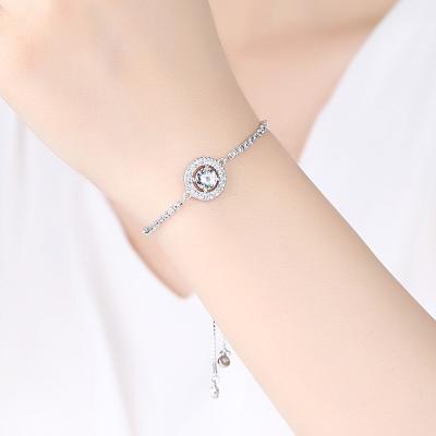 China CLASSIC 2021 New Arrive Elegant Delicate Zircon Bracelet Micro Inlaid Feminia Zircon Bracelets Bling Birthday Gift for sale