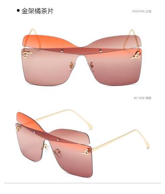 China Eyewear Fashion Sun Shopping Glasses Shading Retro Sunglasses Promotion Women Oversized Vintage Sunglasses For Women for sale